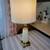 PAIR STIFFEL WHITE CERAMIC CAST BRASS HEAVY LAMPS WITH ORIGINAL SHADES 8 thumbnail