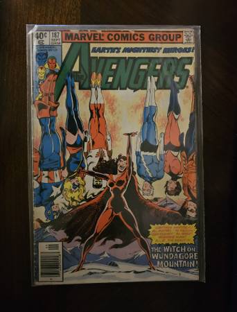 comics, 1979 Avengers #187 1