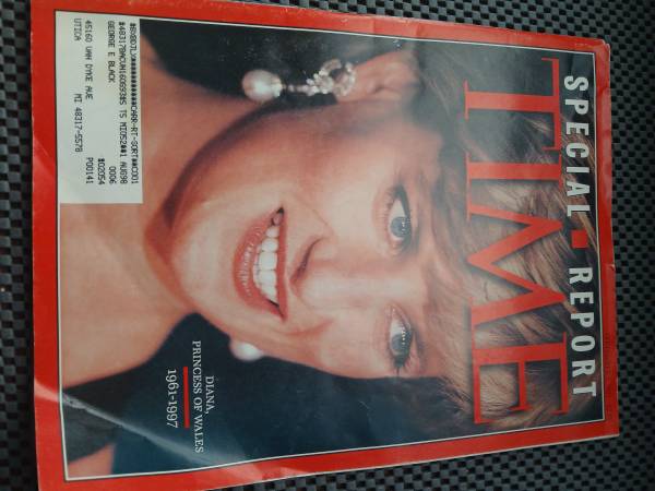 TIME MAGAZINE 1997- DIANA PRINCESS  OF WALES 1