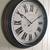 Sterling & Noble 20" Round Roman Numeral Wall Clock Quartz Movement 2 thumbnail