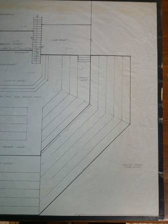 CBS Television Studio Original Pencil Set Stage Design 1970's 

Original Pencil - $59 (Compton)63471467477889124