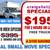 $195 SPECIAL - 2 GUYS 2HRS & TRUCK - LOCAL MOVERS - BEST MOVING 1 thumbnail