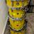 Gretsch Catalina Club Drum Kit in yellow satin flame 1 thumbnail
