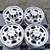 4 New 16''PolishedAluminumPolished ChevyGMC 8x6.5 Duramax2500HD Wheels 9 thumbnail