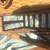 Vintage BoHo burned bamboo + wicker lap / bed tray A107 17 thumbnail