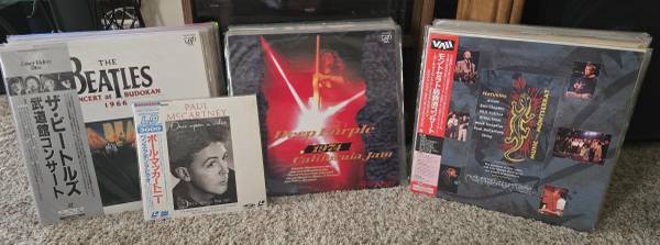 Japanese Laserdisc Rock Concerts 1