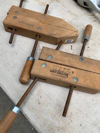 Wood working clamps - $20 (Delhi)63469782101763121