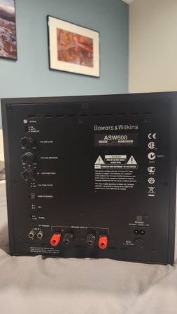 B&W ASW 608 subwoofer 1