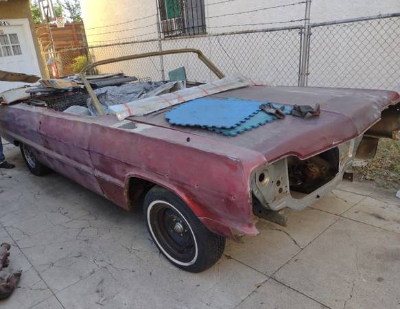 1964 Chevy impala convertible - $23,850 (Minneapolis)63470777180289122