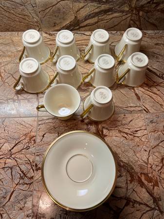 Lenox - Dimension Collection - Eternal pattern-set 10 cups 1