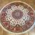 Authentic hand knotted Super Fine Round Persian Tabriz Rug 5’X 5’ 1 thumbnail