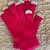 Light weight Knit Gloves, Hot Pink, Small, MINT Condition! 2 thumbnail