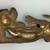 Vintage Solid Brass Sleeping Hound Dog Figurine Paperweight Decor 6 thumbnail