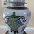 Antique Asian Porcelain Jar Lamp with Luxury Shade 10 thumbnail