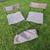 Folding Camp Chairs - Pair - Canvas - Beach 1 thumbnail