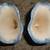 Pair Of Vintage California Pottery Cornucopia Vase, 6" 6 thumbnail
