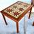 MCM Danish Teak & Tile Coffee & Side Tables 1960s Set of 3 2 thumbnail
