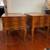 French Provincial Hammery Bedside Tables 2 thumbnail