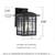 L103 QUOIZEL Canyon Matte Black Outdoor Wall Light 3 thumbnail