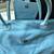 Light Blue Tote Bag purse - NEW 7 thumbnail