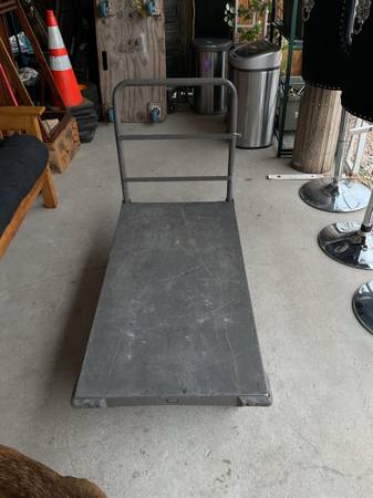Global Industrial Steel Dolly 46x24 1