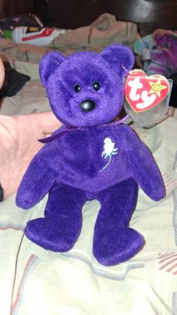 Original princess diana beanie baby 1