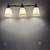Single  pedestal Sink, Mirror, toilet, and lights 2 thumbnail
