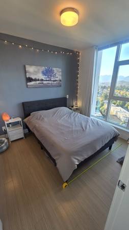 Queen Size Upholstered Bed Frame – $180 OBO 1