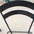 Black Wrought iron patio chairs - set of 2 6 thumbnail