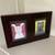 Frontgate Photo Wall-Mount Cork & Whiteboard Cabinet in Cherry Wood 2 thumbnail