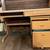 DESK - OFFICE/COMPUTER with File Cabinet, Wood 3 thumbnail
