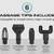 VYBE Flex Muscle Massage Gun | Powerful Handheld Deep Tissue Massager 11 thumbnail