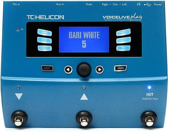 TC Helicon Voice Live Play Vocal Harmony & Effects 1