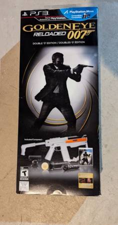 PS3 Goldeneye 007 Reloaded bundle with gun, Brand new 1