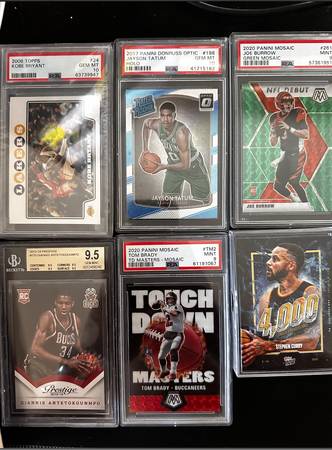 Kobe | Tatum | Giannis | Brady | Curry | Burrow | Sports Cards 1