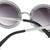Grey Rhinestone Sunglasses Round Oversized Gem Shinning Sunnies 2 thumbnail