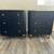 2 NIGHTSTANDS -White Oak Finished in Black + Dovetail Drawers 1 thumbnail