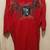 Knockout 100% Cotton Red Oriental DRAGON Print Shirt size 2X 3 thumbnail