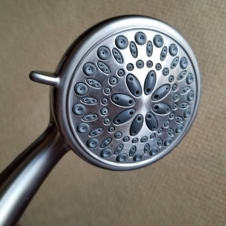 Delta Hand Shower Head Package with 6 settings - Includes 70-72" Hose 1