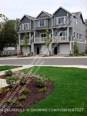 $2,300 / 3br - 1404ft2 - 3BD 2.5BA Unit MG-30 Granite/SS/Garage/WD hook up (13749 SW Hazel Street #106)64039061106819121