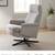 West elm swivel chair beige cloth almos new 7 thumbnail