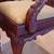 74” Handcarved Mahogany Chippendale Dining table + 6 chairs 3 thumbnail