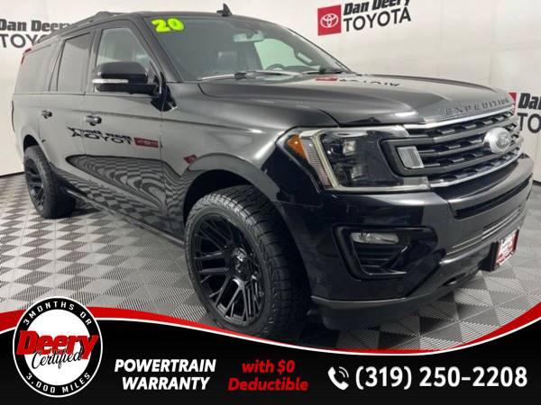 Certified 2020 Ford Expedition Max Limited Black 1