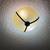 Ceiling Light Fixture AMBER SWIRL/RUBBED BRONZE 3 thumbnail