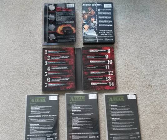 The A Team DVD Temporada Uno y Dos Completa - $20 (milwaukee)63470464149123121