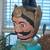 Hand painted solid wood Indian Statue 2 thumbnail