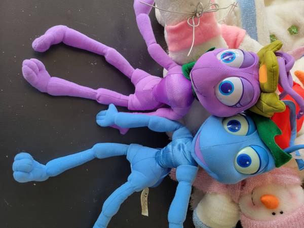 Vintage Walt Disney  Bugs Life Flic & Princess Atta  Christmas from th 1