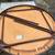 Vintage Samsonite folding card table with faux walnut vinyl top A209 16 thumbnail
