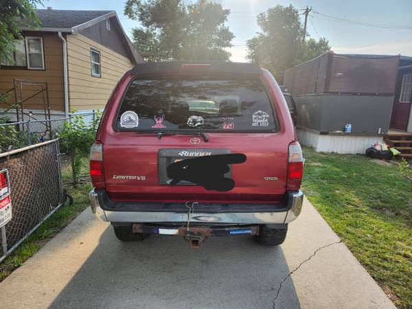 1998 Toyota 4runner - $6,000 (Evansville)63442950037761121