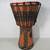 African Ghana Djembe Hand Crafted Large Tribal Drum 19" Tall 7 thumbnail